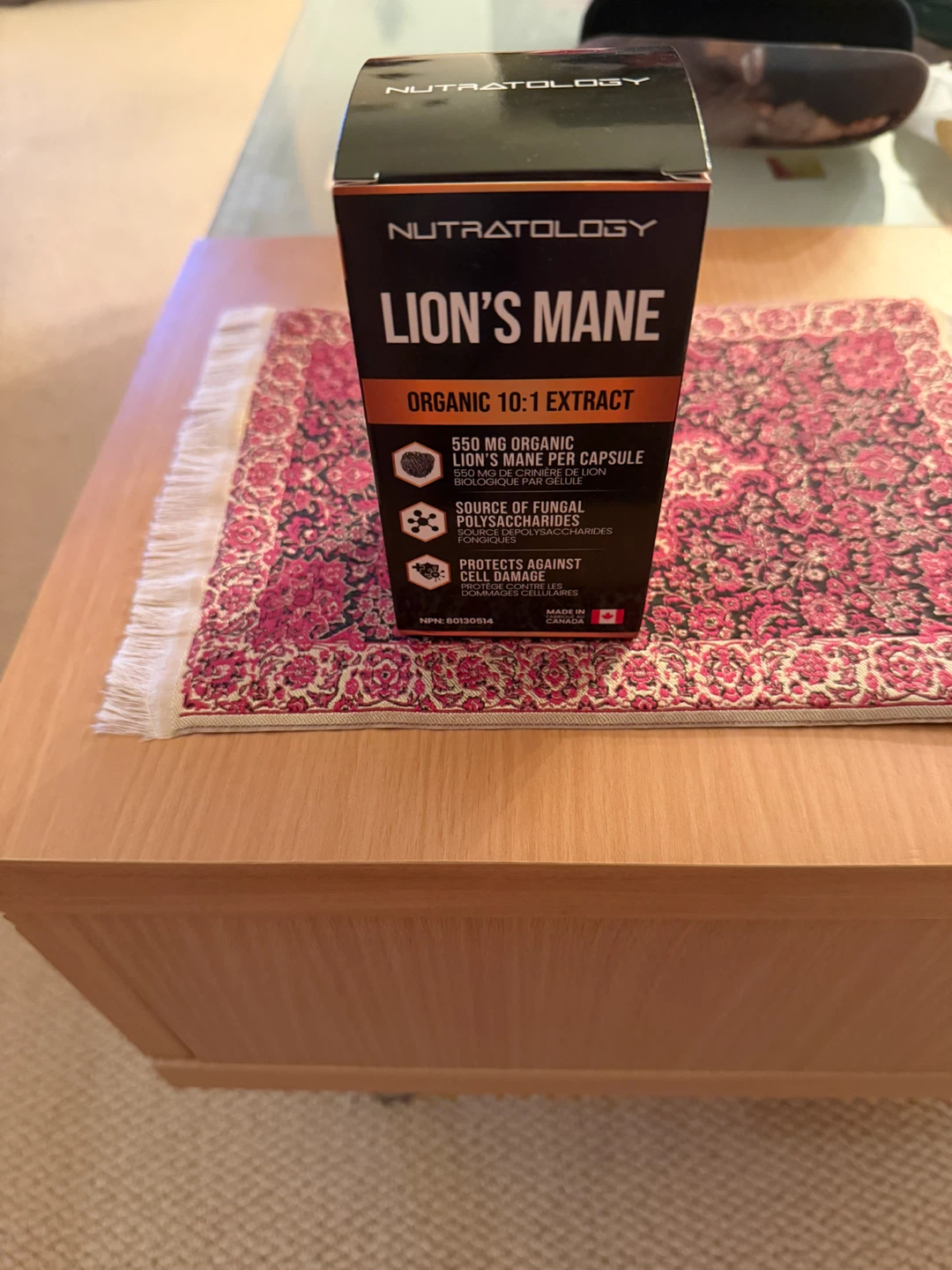 Nutratology Lion's Mane Organic 10:1 Extract Capsules - photo 2