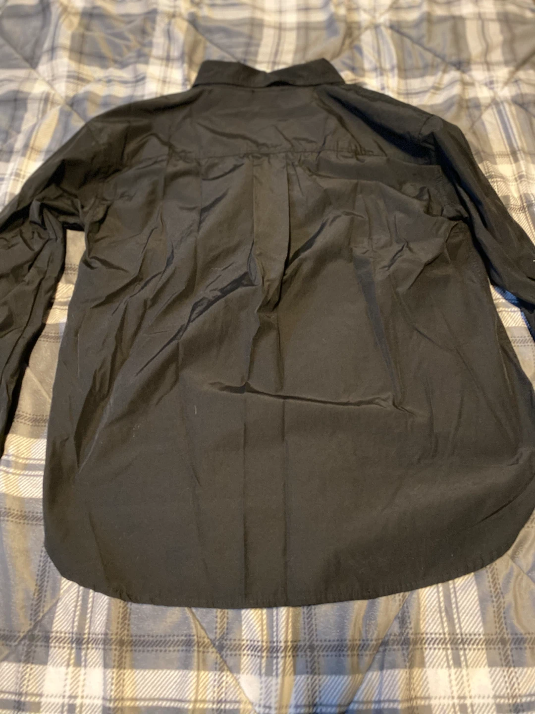 Women’s Forever 21 Black Button-Up Shirt Size Medium - photo 3