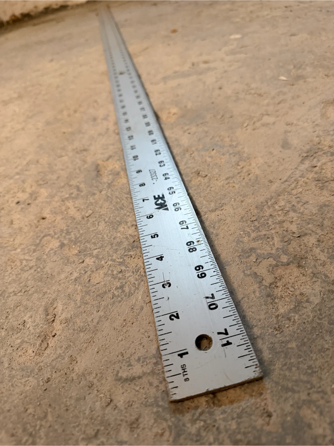 Ace Metal Ruler 72