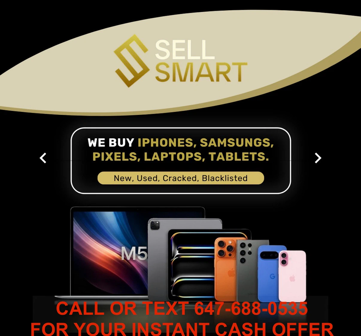 Sell Smart - We Buy Phones, Laptops & Tablets