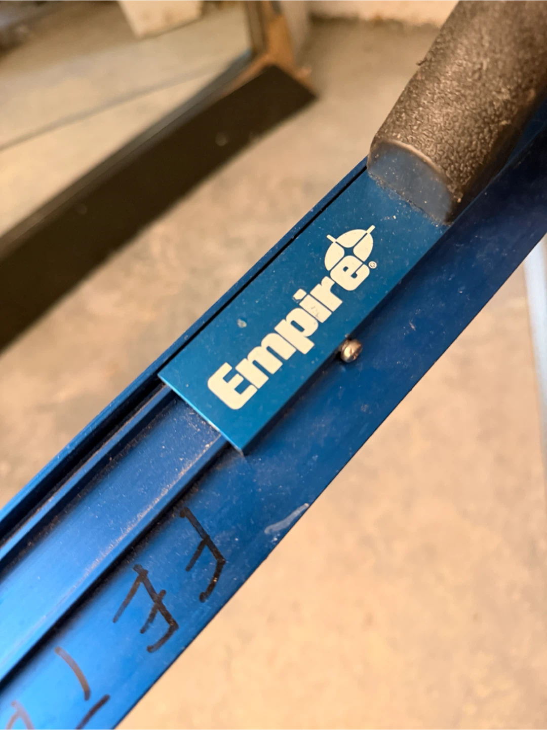 Empire Blue Concrete Finishing Trowel