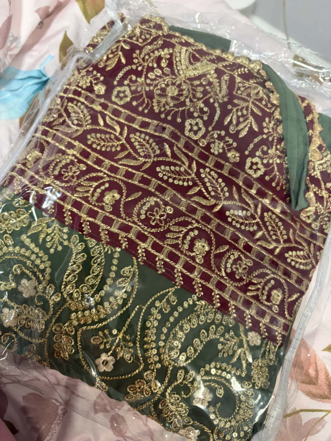 Embroidered 3 piece suit