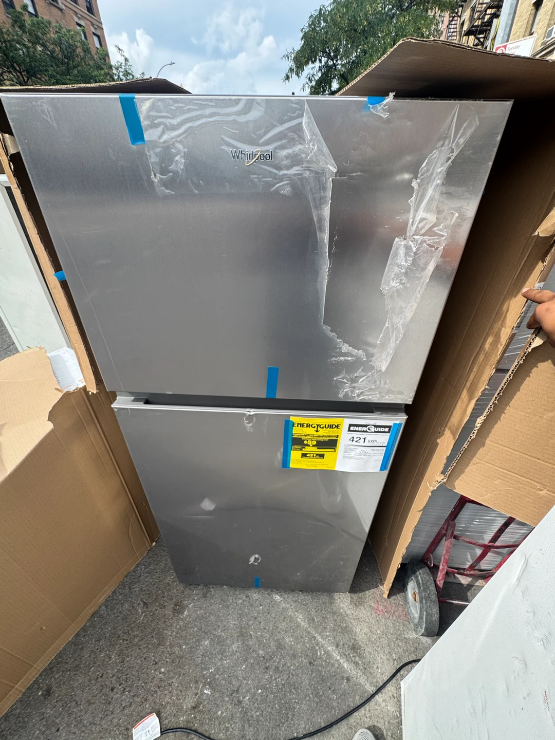 Whirlpool Stainless Steel Refrigerator