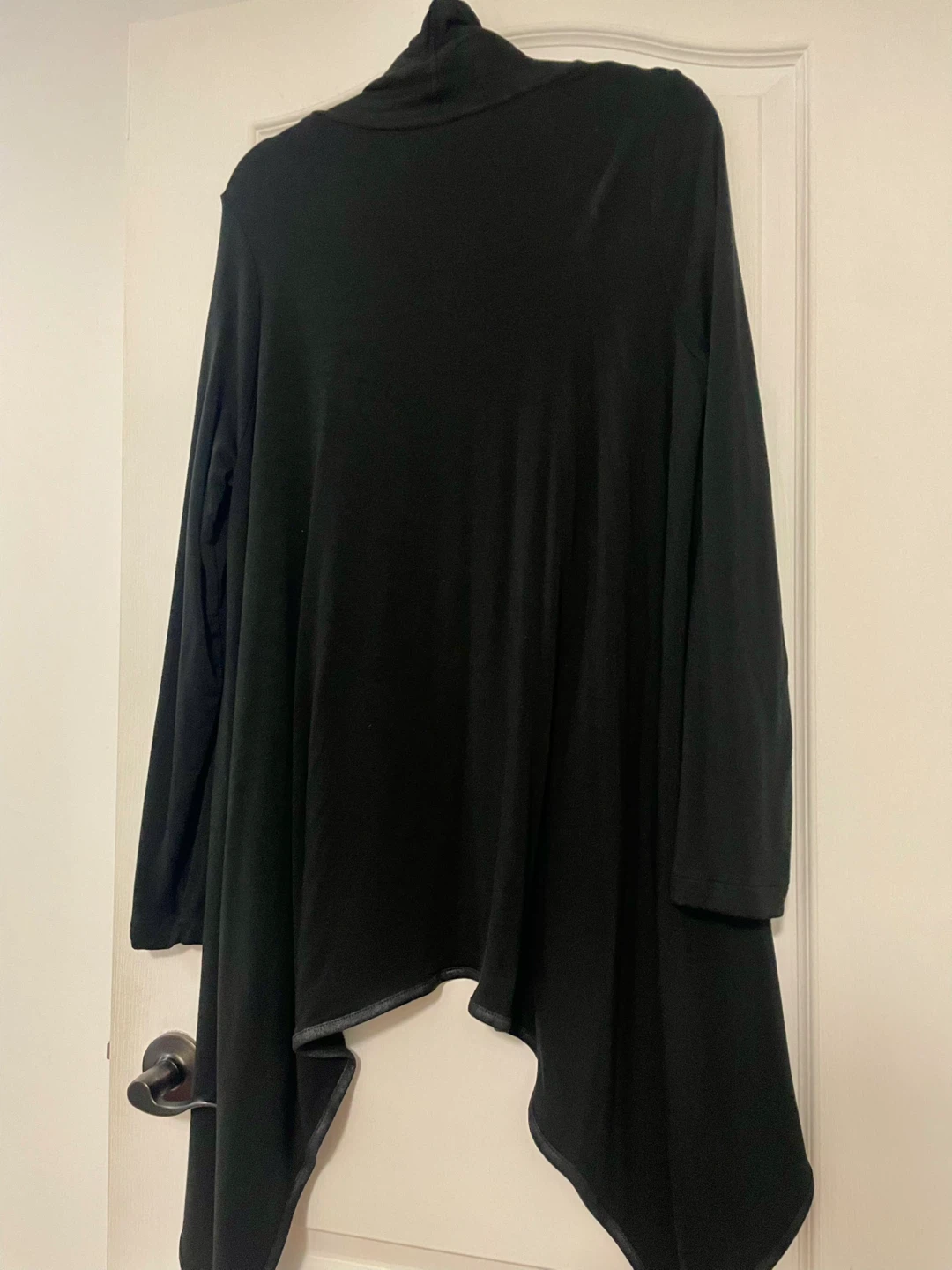 Black Turtleneck Babydoll Dress by Melon, Size Medium