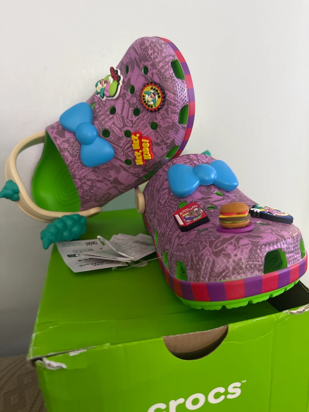 Crocs The Simpsons Krusty the Clown Clogs Size 7 Toddler - photo 3