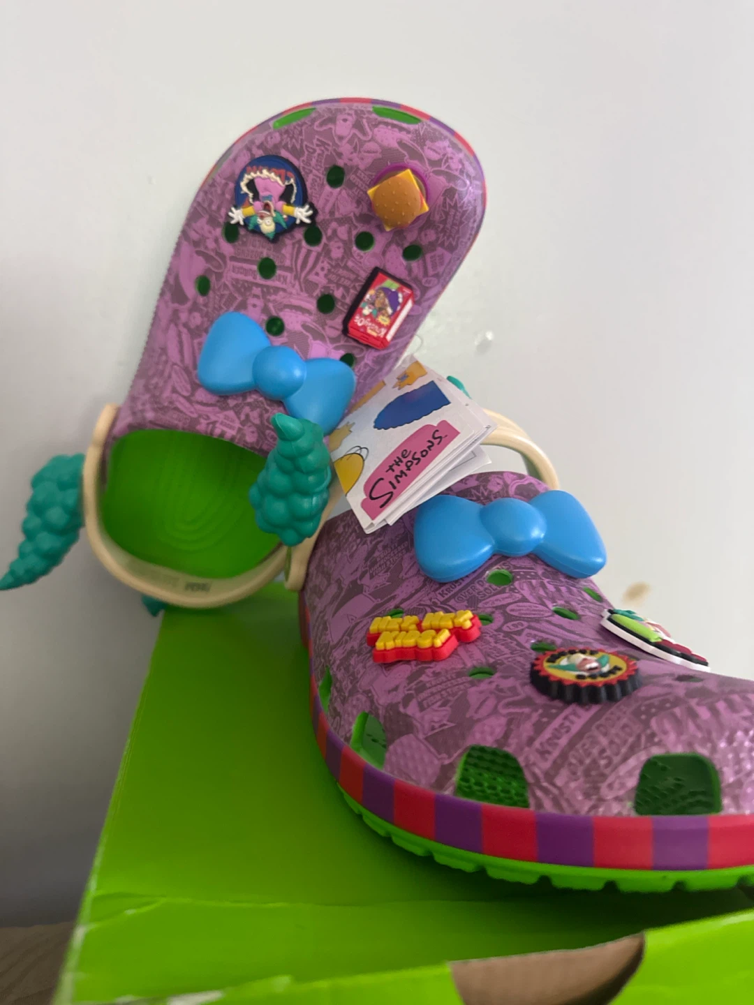 Crocs The Simpsons Krusty the Clown Clogs Size 7 Toddler - photo 4