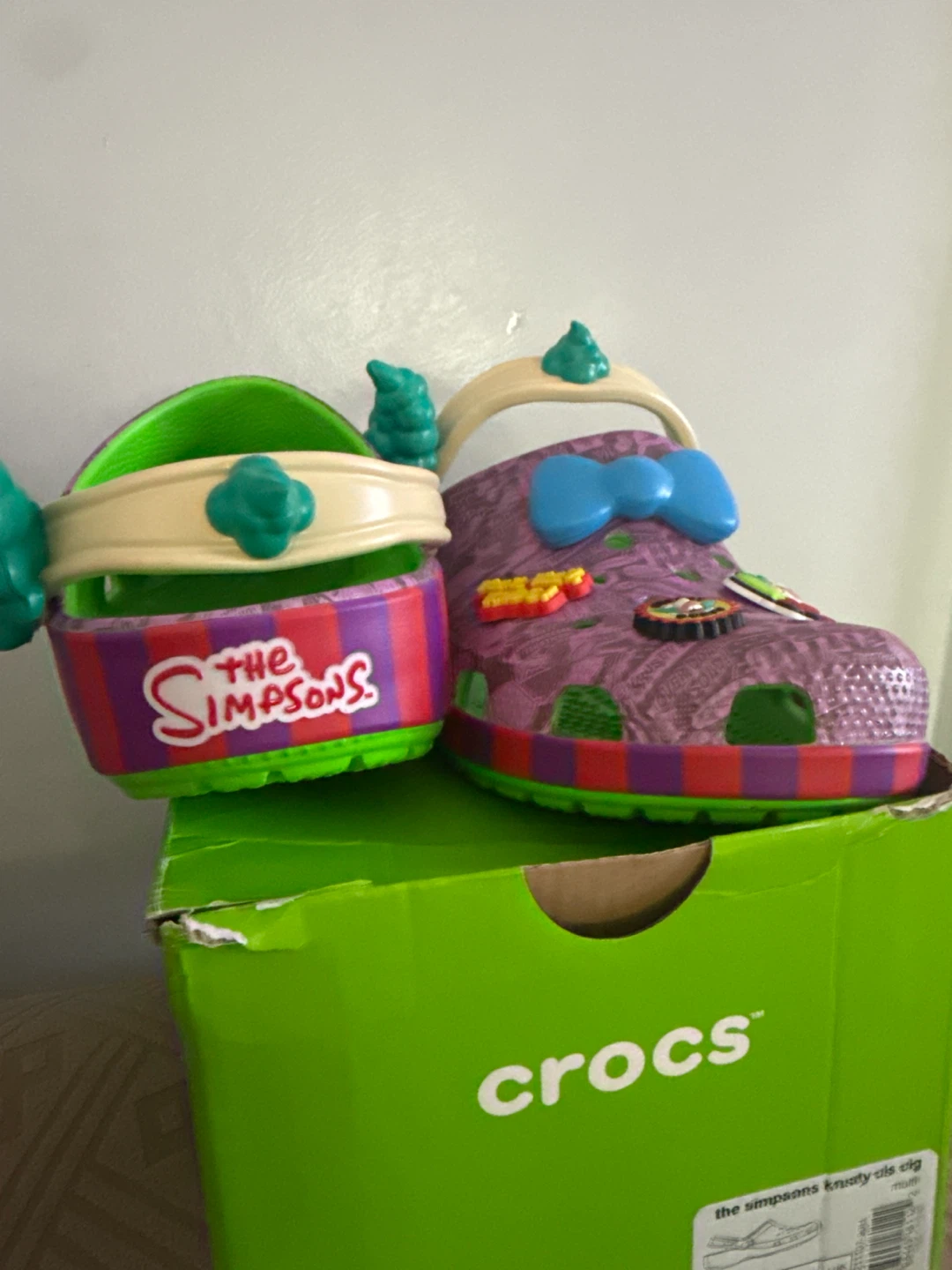 Crocs The Simpsons Krusty the Clown Clogs Size 7 Toddler - photo 5