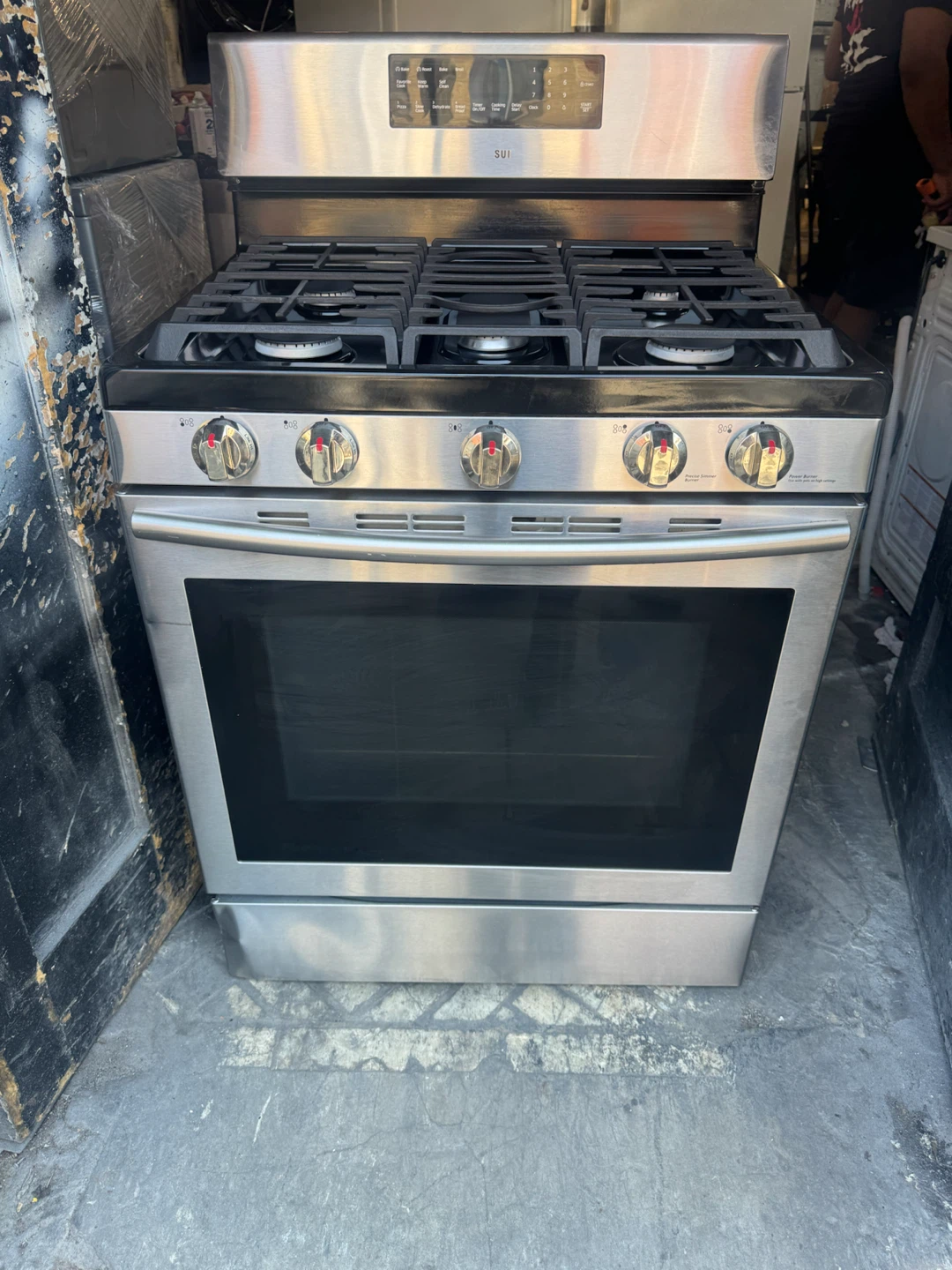Stainless Steel Gas Range