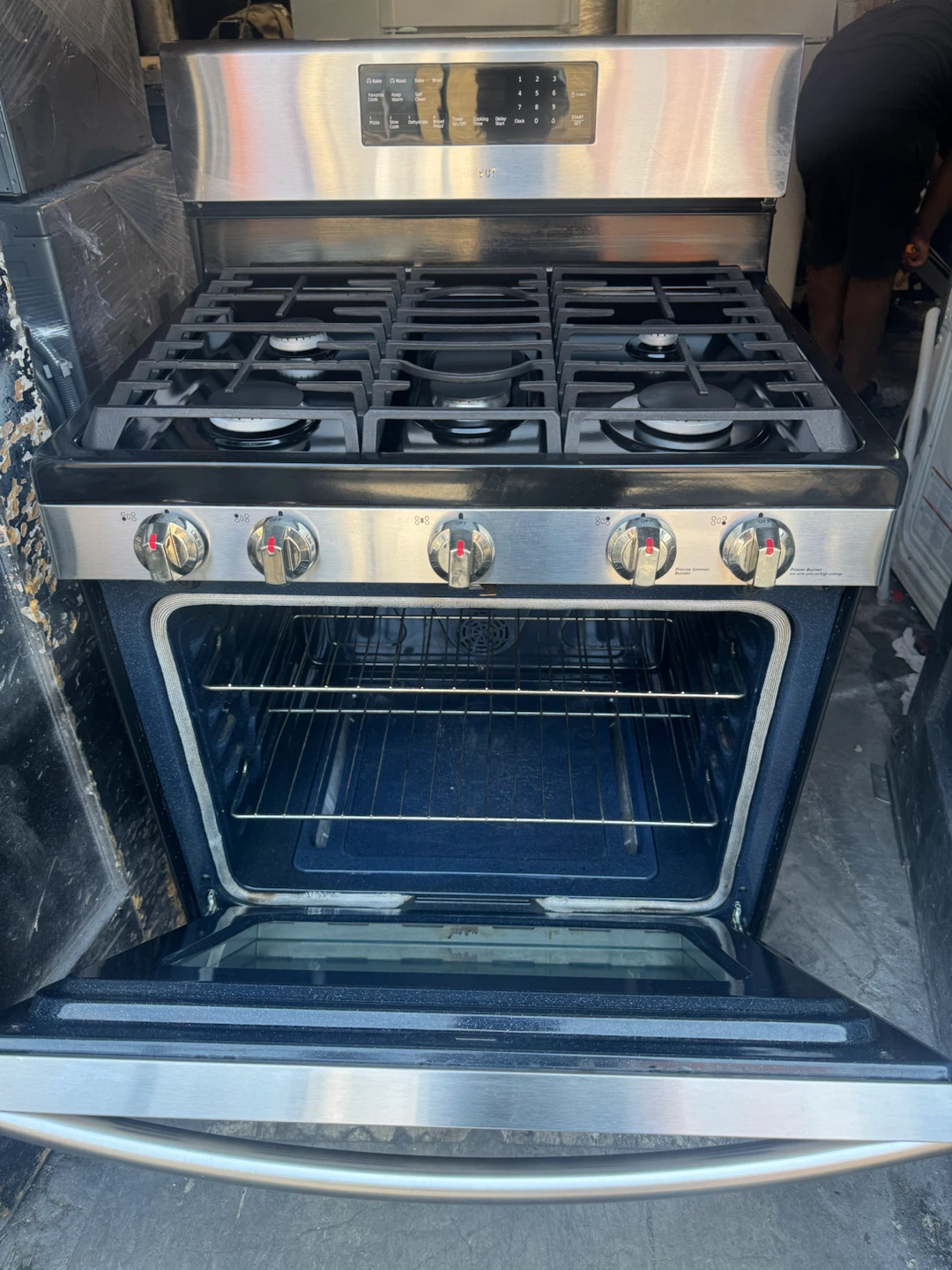 Stainless Steel Gas Range - photo 2
