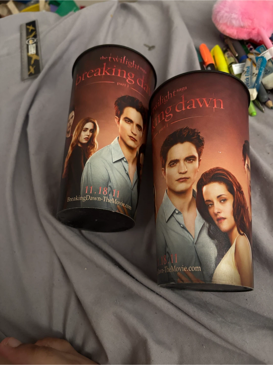 The Twilight Saga Breaking Dawn Part 1 Movie Cups (Set of 2)