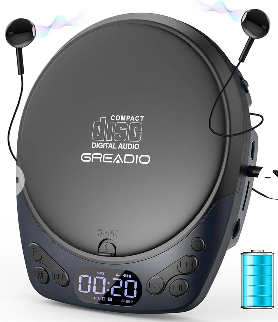 Greadio Portable CD Player