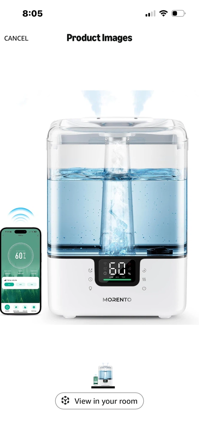 Morento Cool Mist Humidifier