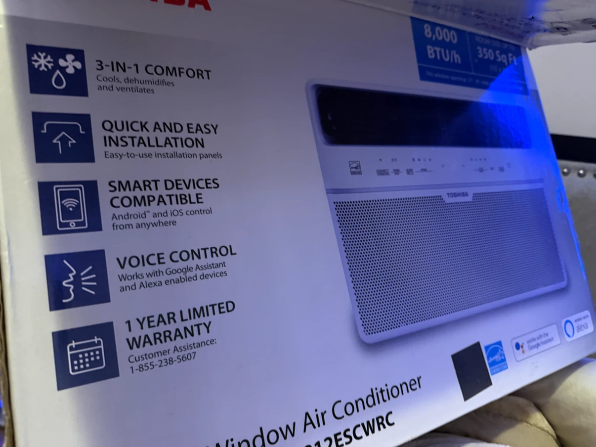 Toshiba Window Air Conditioner RAC-WK0812ESCWRC - photo 4