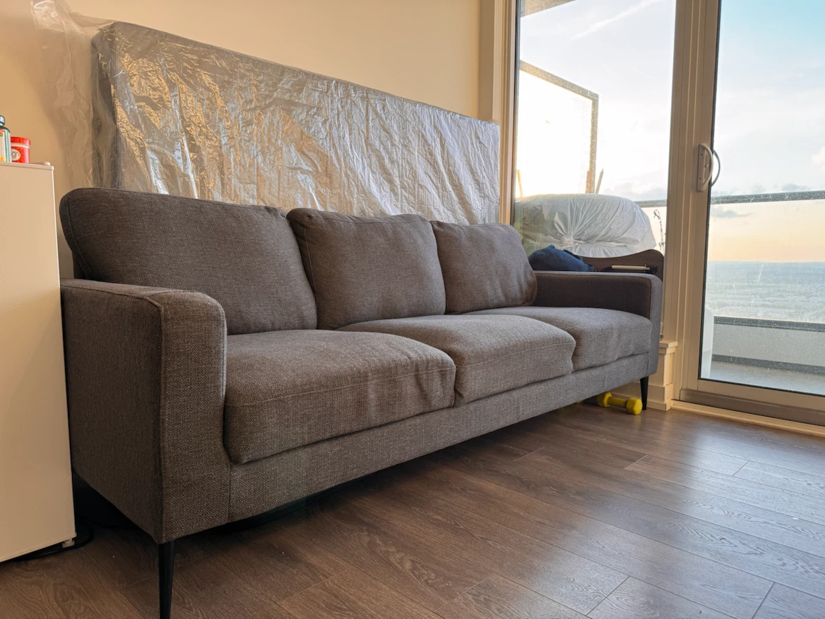 Structube sturdy sofa (pet free & smoke free)