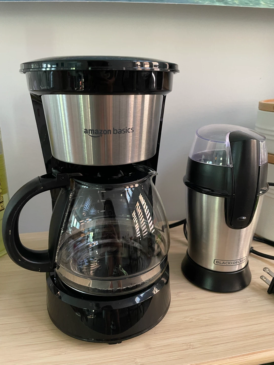 Coffee Maker and coffee grinder
