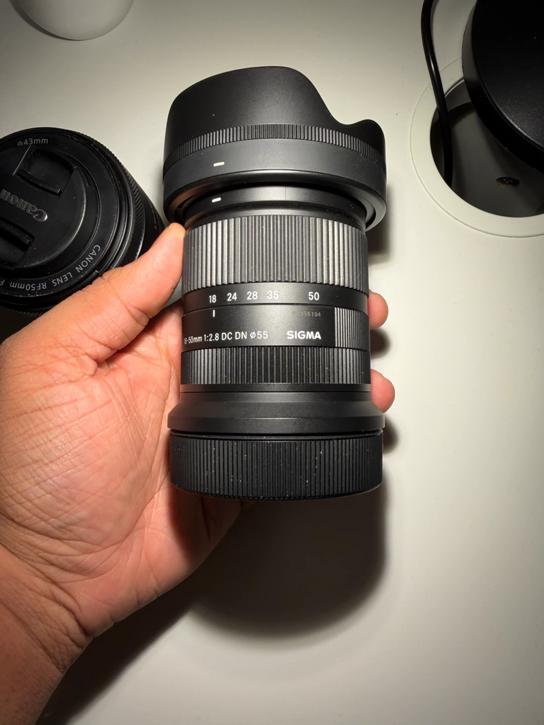 Sigma 18-50mm f/2.8 RF lens (For Canon)