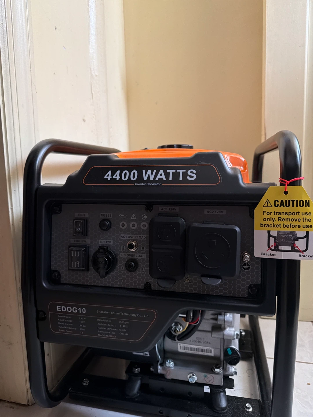 4400 Watt Inverter Generator - photo 2