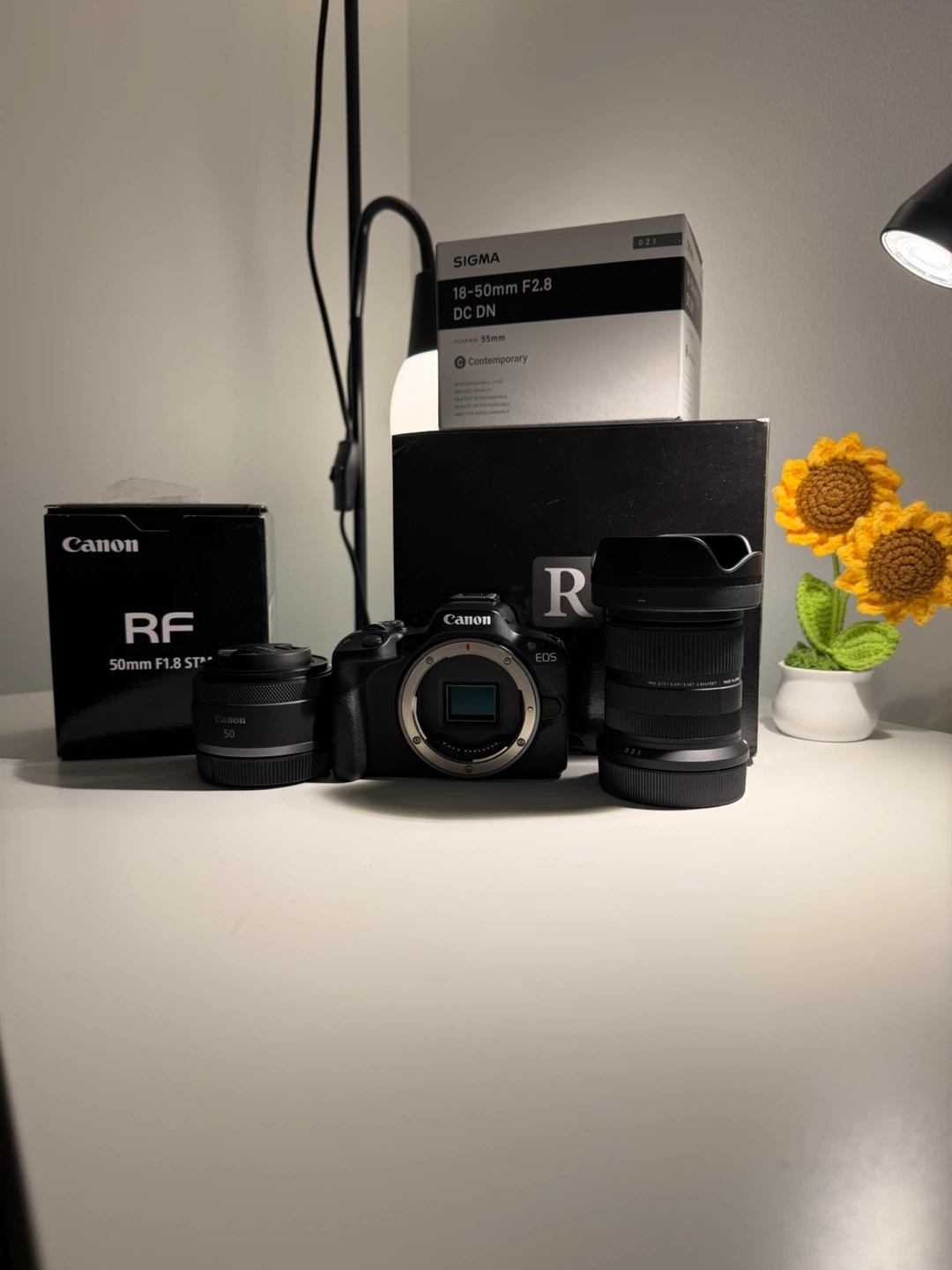 Canon EOS R50 Camera with Lenses