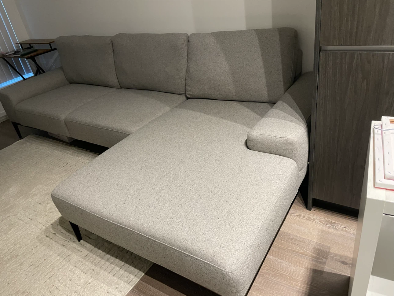 Grey Sectional Sofa - photo 4