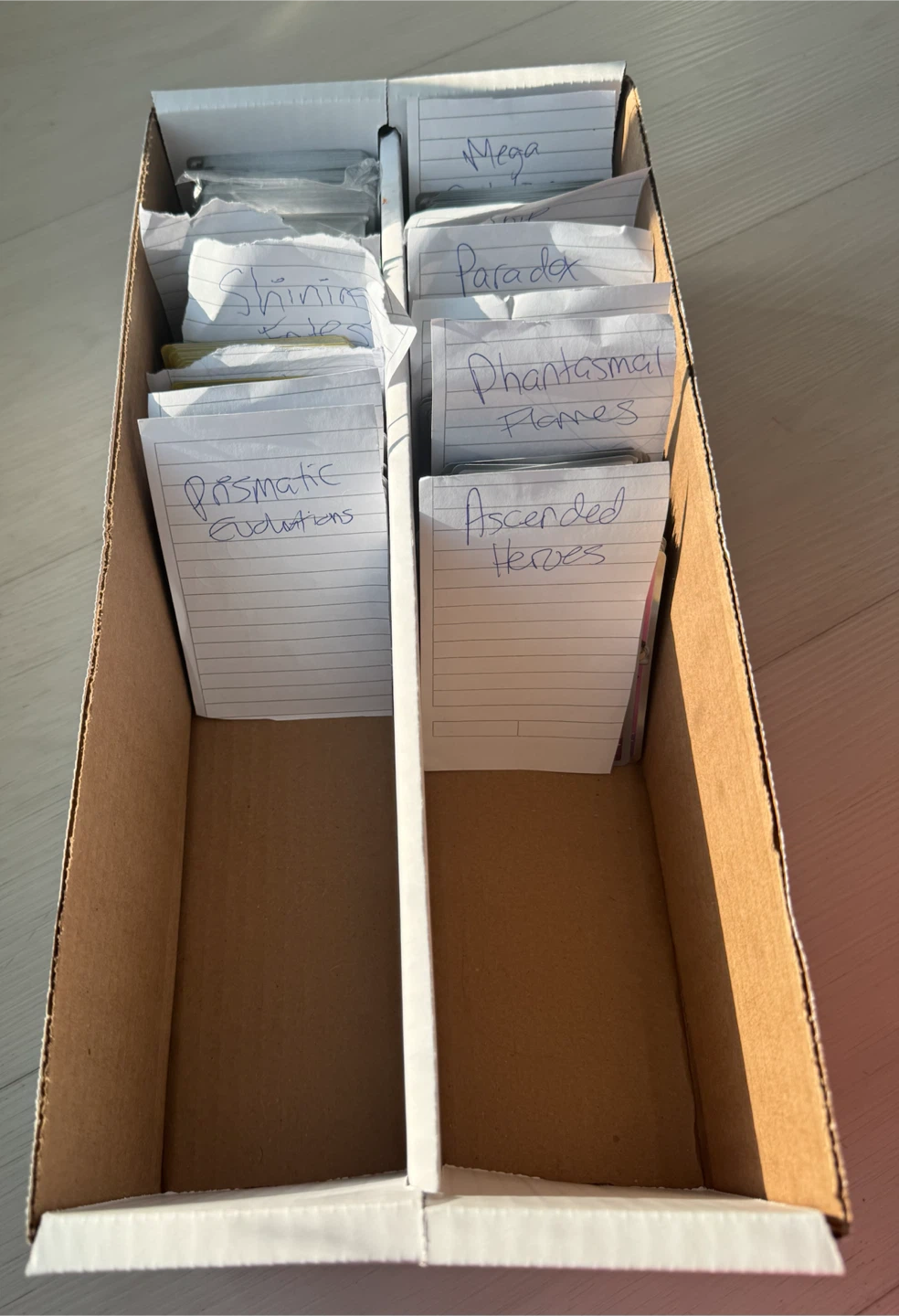Sorted Pokémon card bulk +770 cards