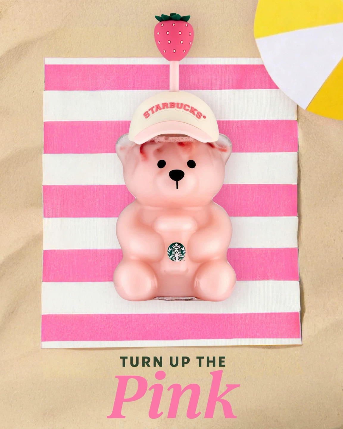 Starbuck: Barista Pink Bear Cup