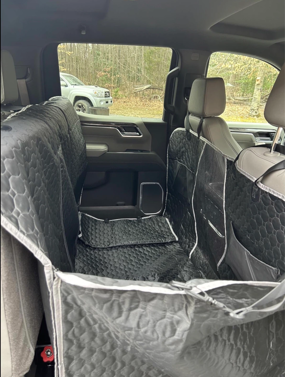 Mancro Truck Back Seat Pet Cover for Dogs - photo 4