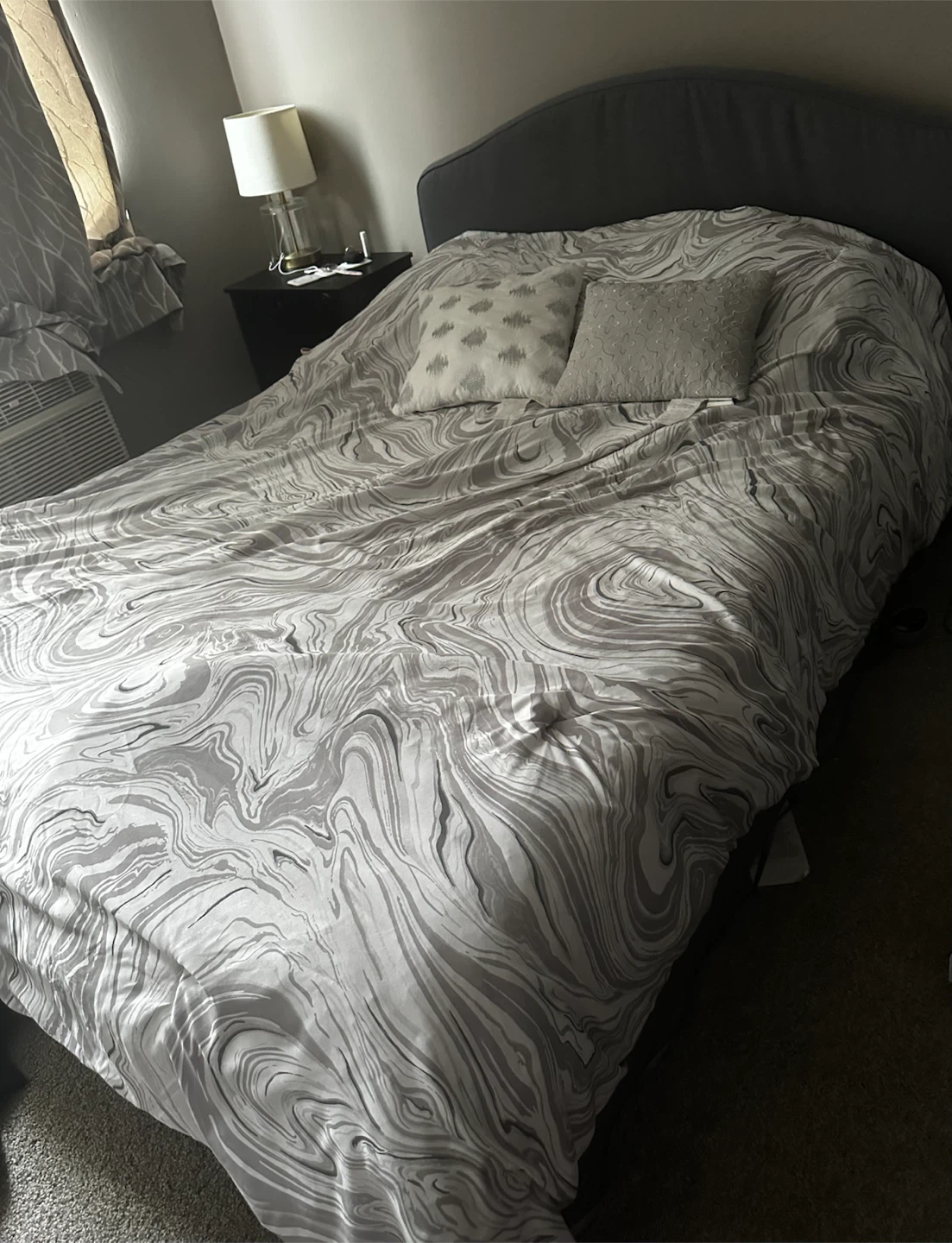 Full size bed with mattress