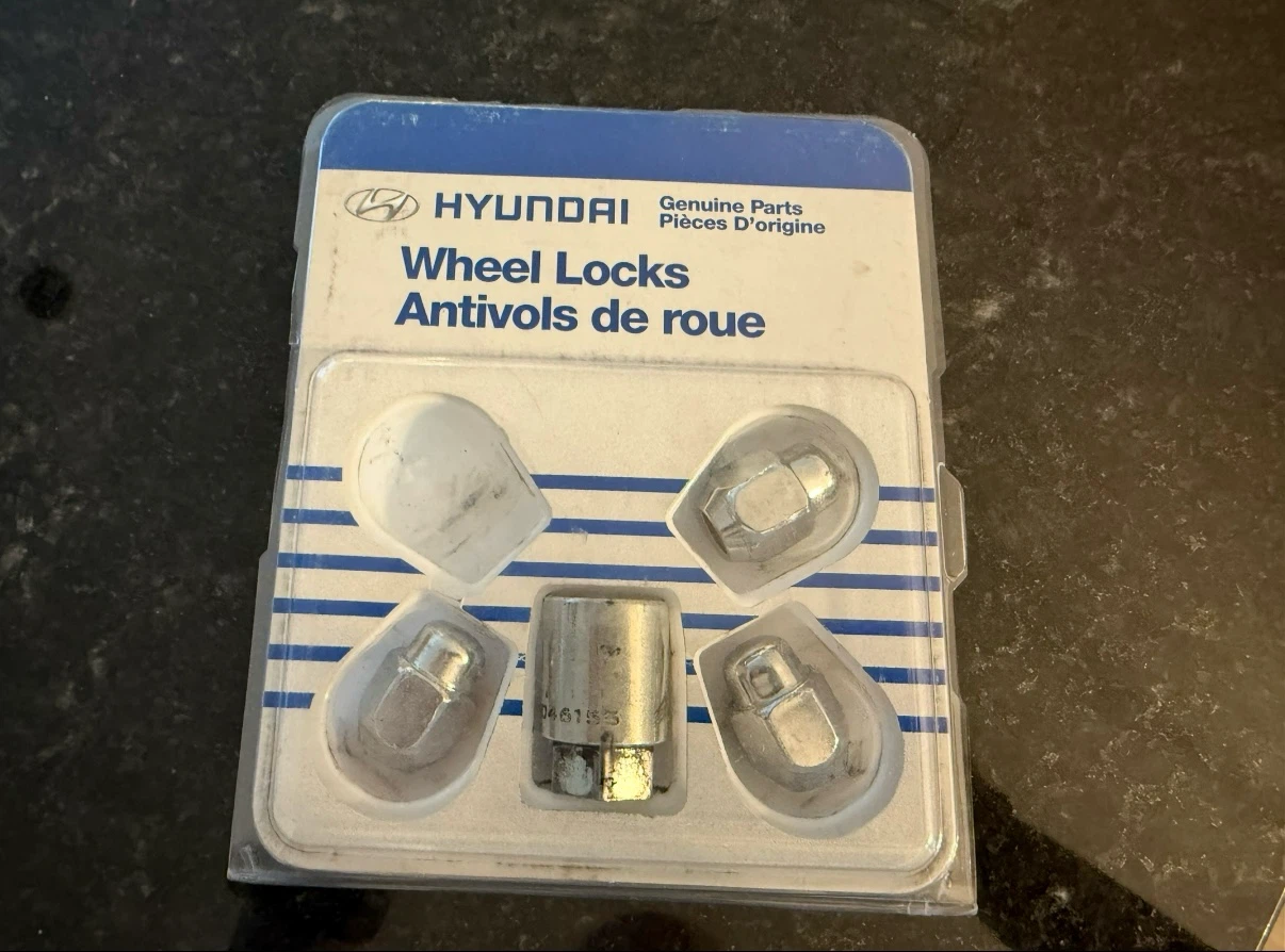 Hyundai Genuine Parts Wheel Locks - Pick Up in Alpine Park