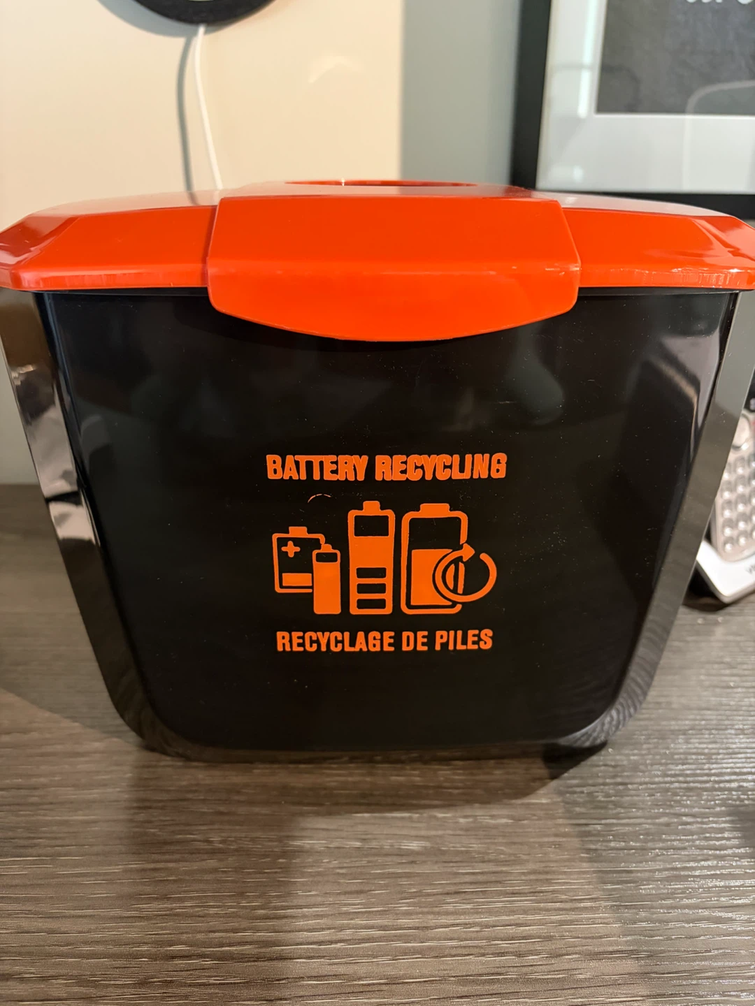 Battery Recycling Bin (New)