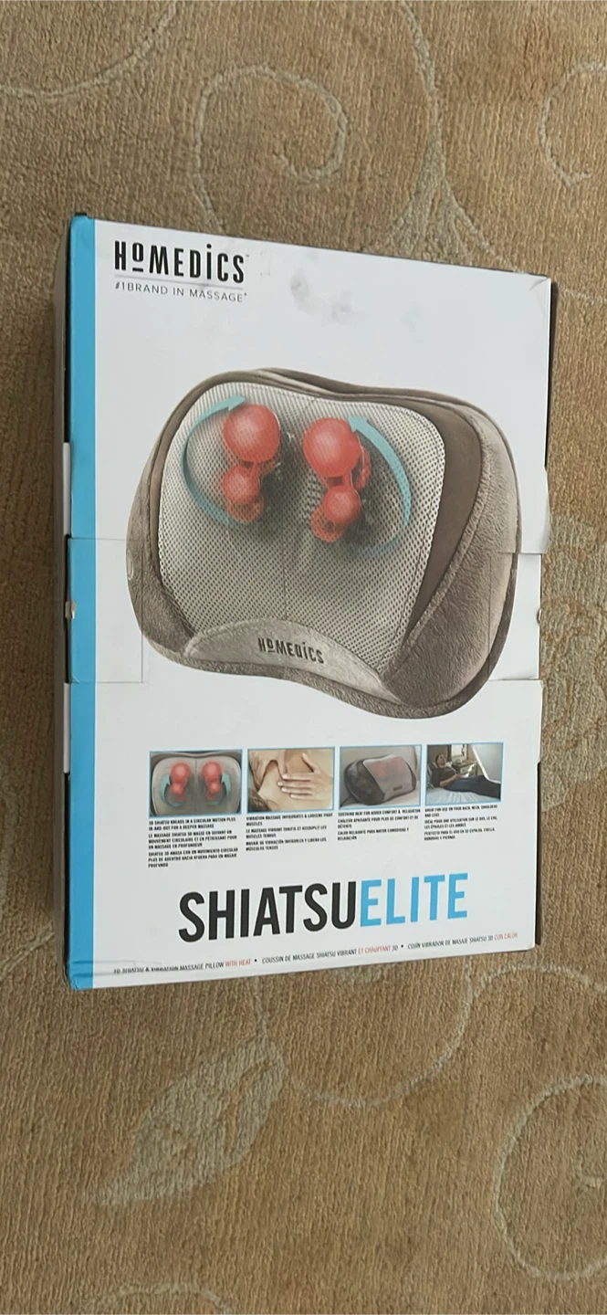 HoMedics Shiatsu Elite Massage Pillow with Heat