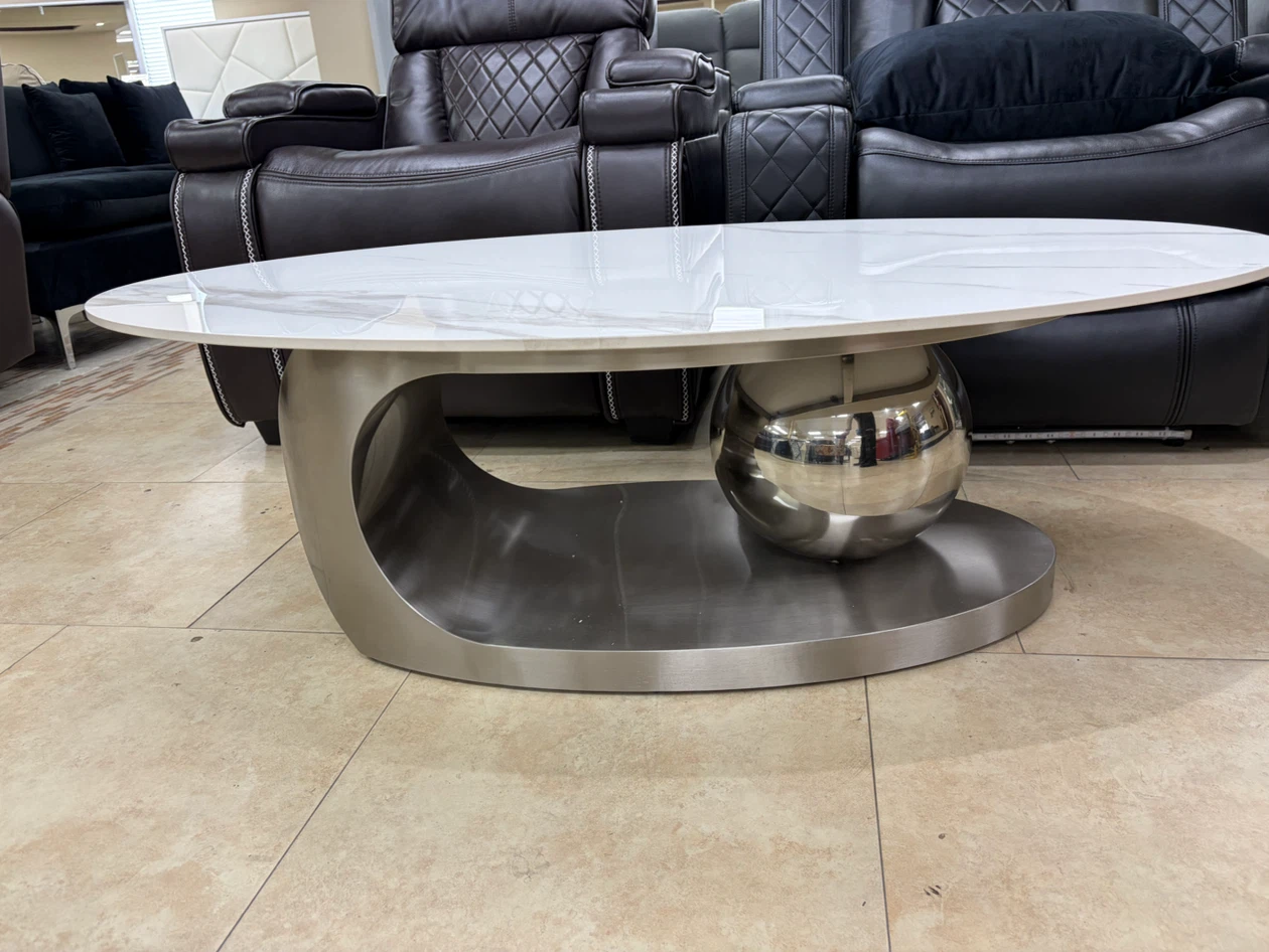 Modern Oval Coffee Table