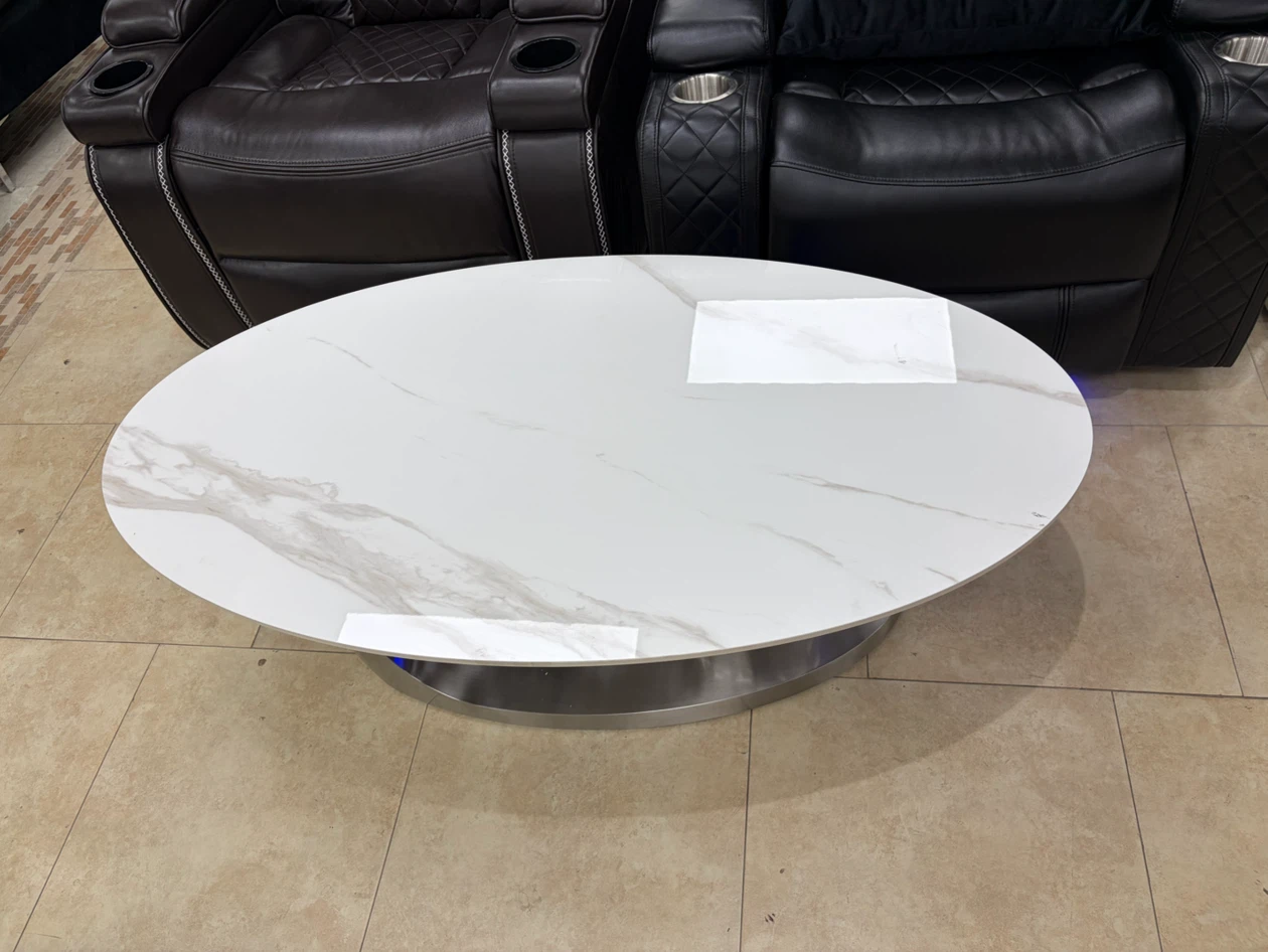 Modern Oval Coffee Table - photo 2