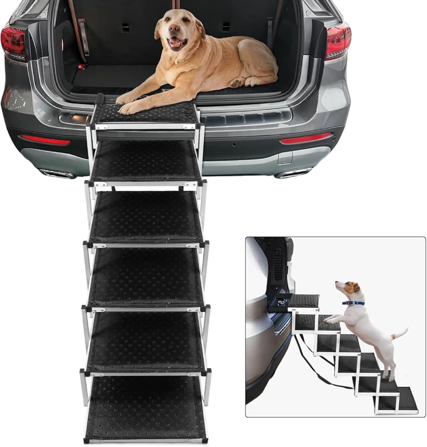 KELIXU Dog Stairs for Cars - 6 Step - BNIB