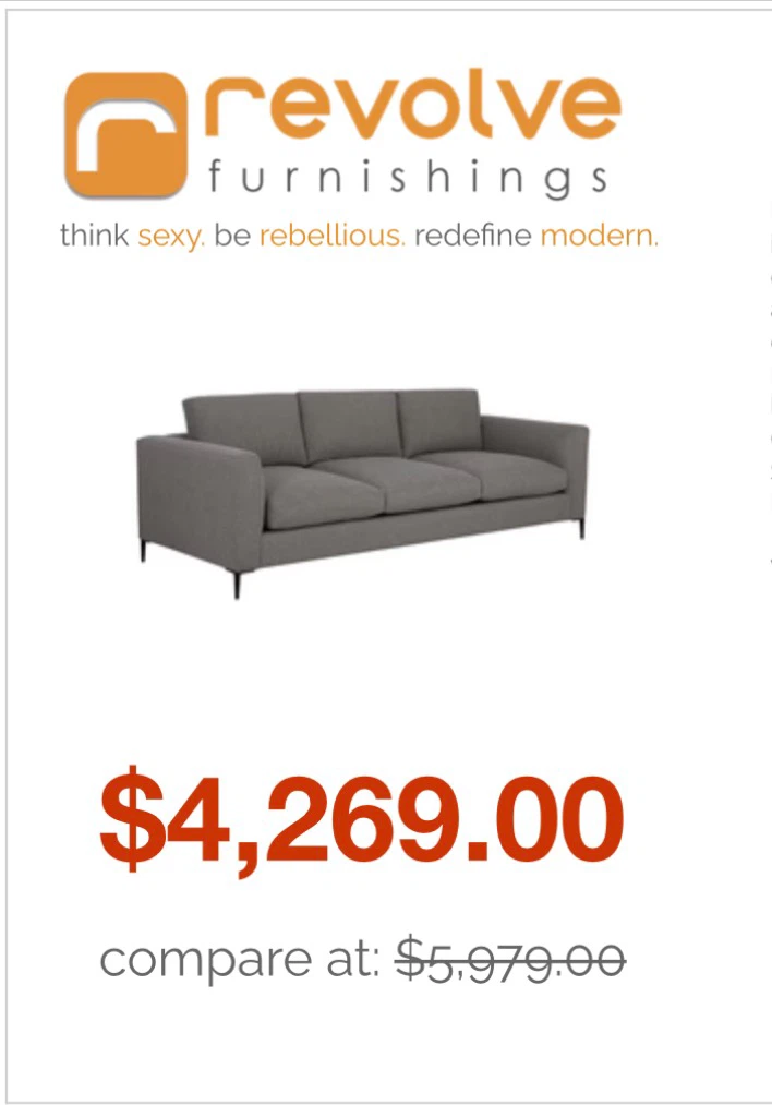 REVOLVE Furniture Byward Sofa - photo 2