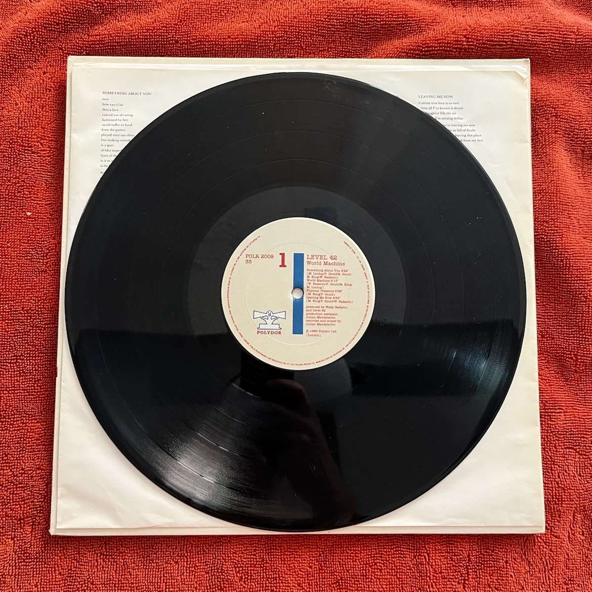 Level 42 World Machine Vinyl Record - photo 2