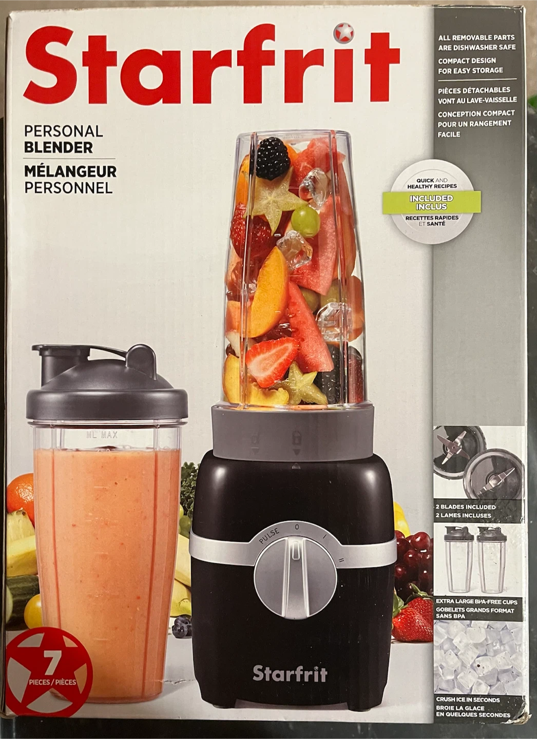 Starfrit blender - 7-piece set