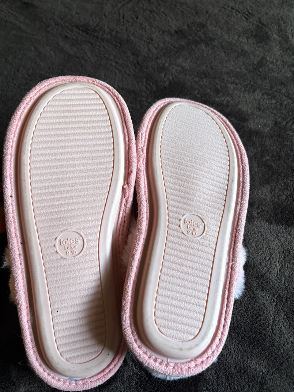 Felted Pink Glitter Slippers - photo 4