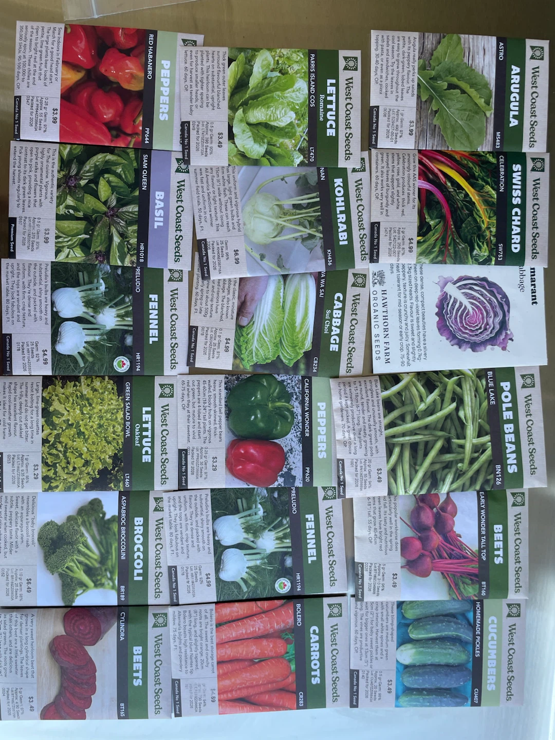 Want to trade seeds? West Coast Seeds Red Habanero Pepper Seeds