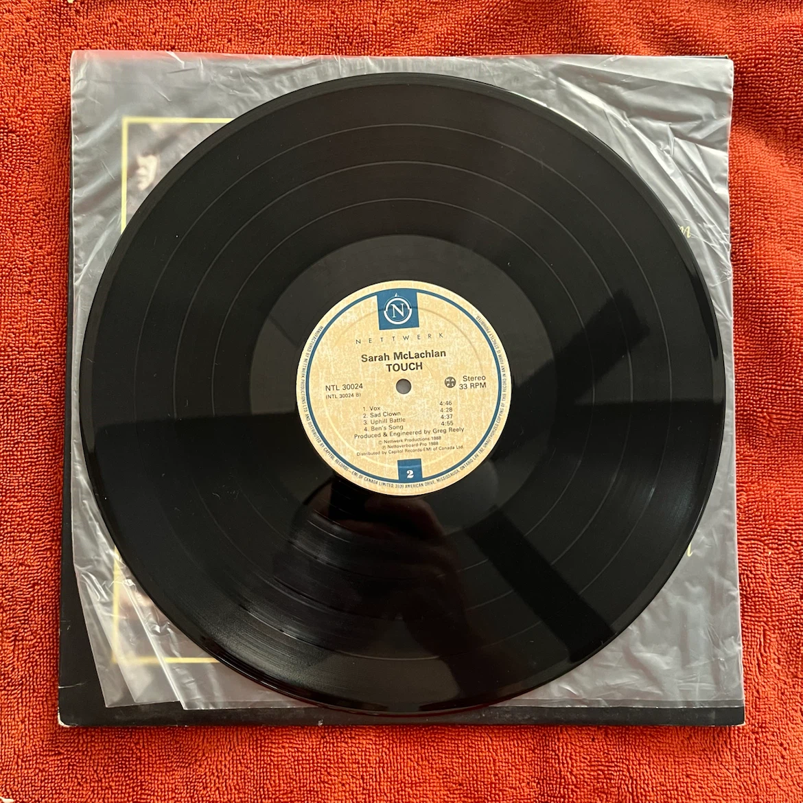Sarah McLachlan Touch Vinyl Record - photo 2