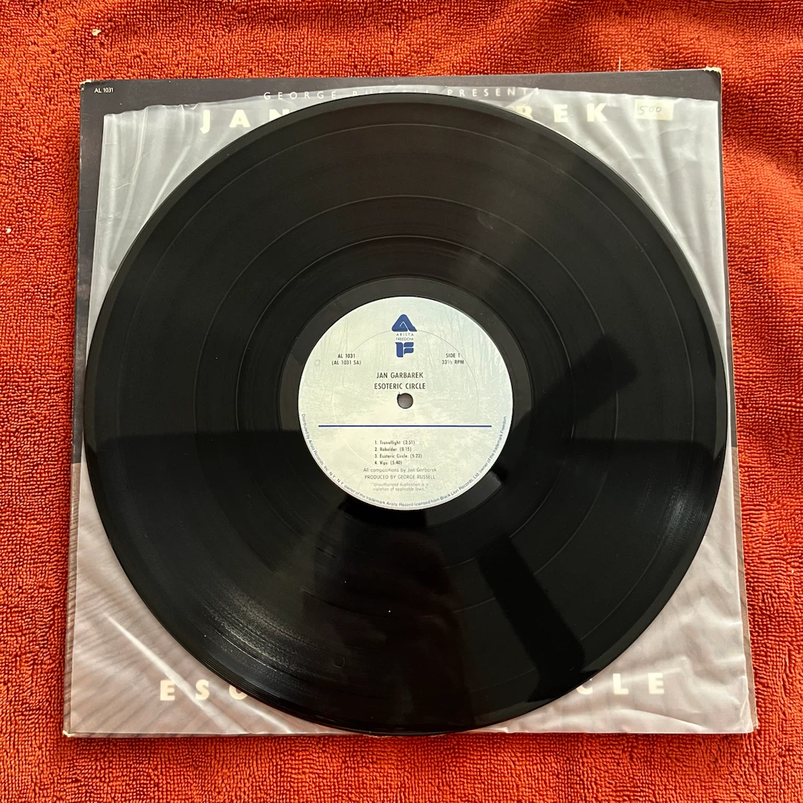 Jan Garbarek Esoteric Circle Vinyl Record - photo 2