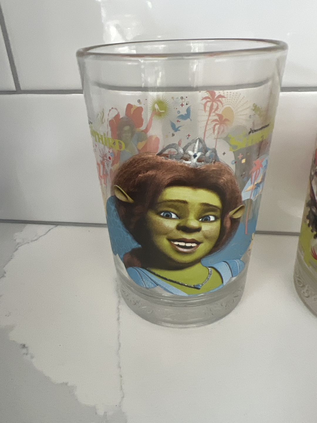 Set of 4 McDonald’s Shrek the Third Drinking Glasses - photo 2