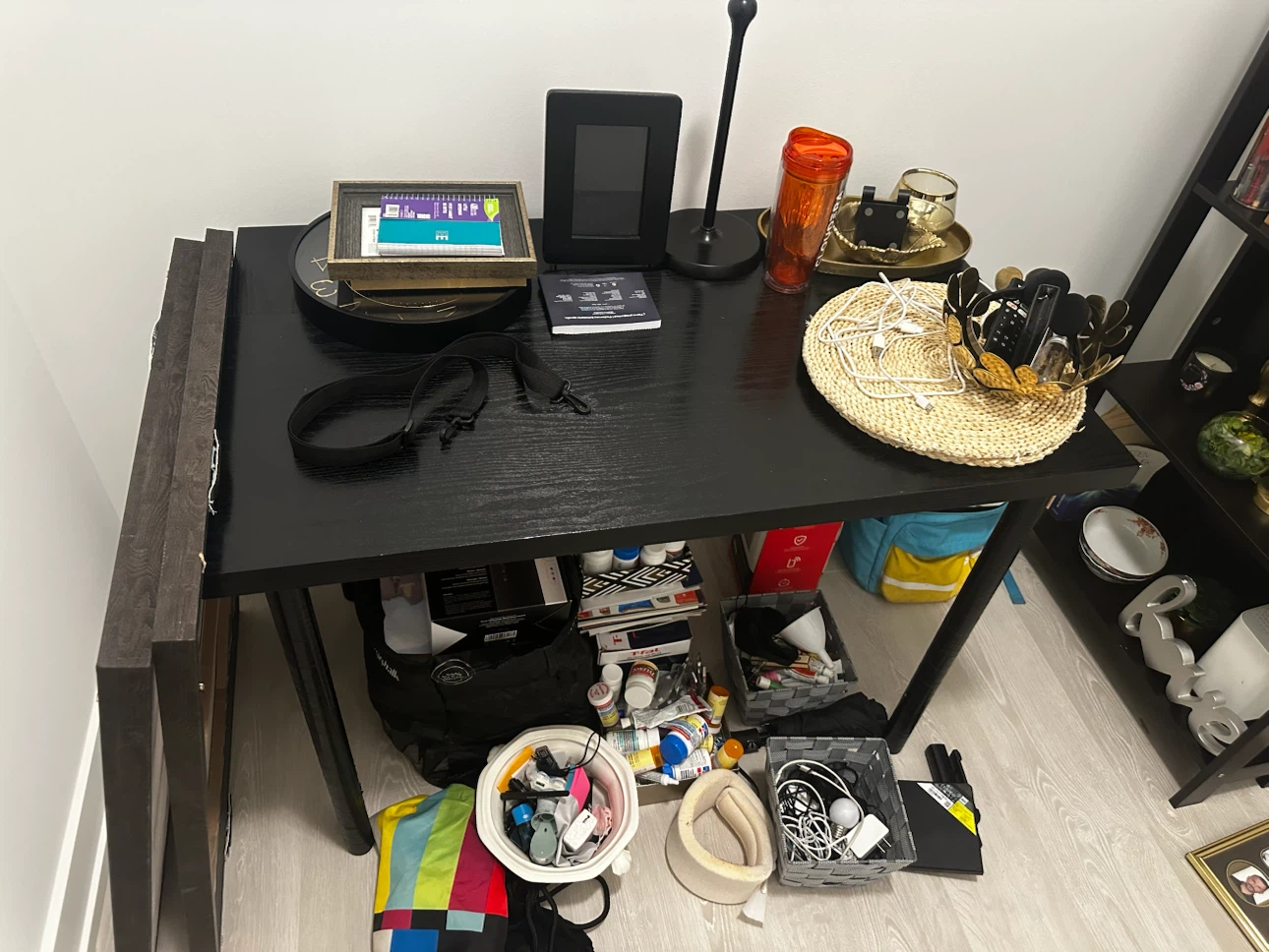 Rectangle black table - photo 2