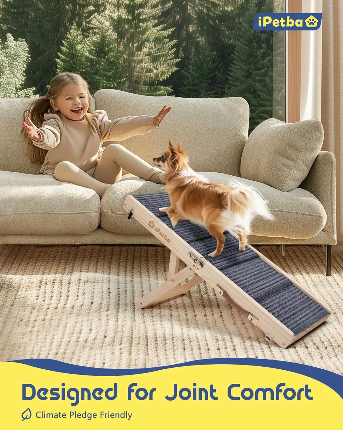 Ipetba Dog Ramp for Couch & Low Bed BNIB - photo 2