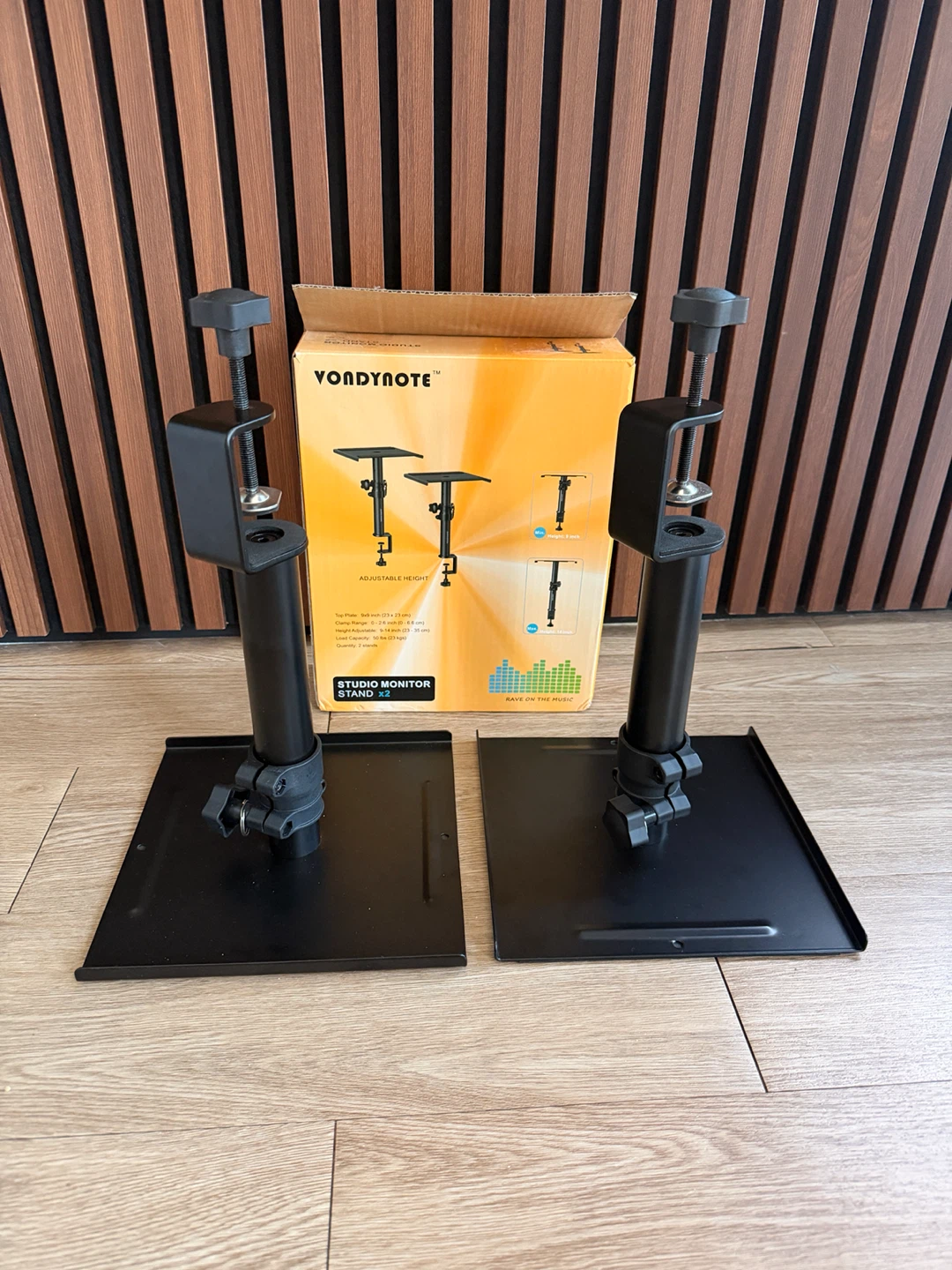 Desktop Speaker Stands for Studio Monitors PC Computer