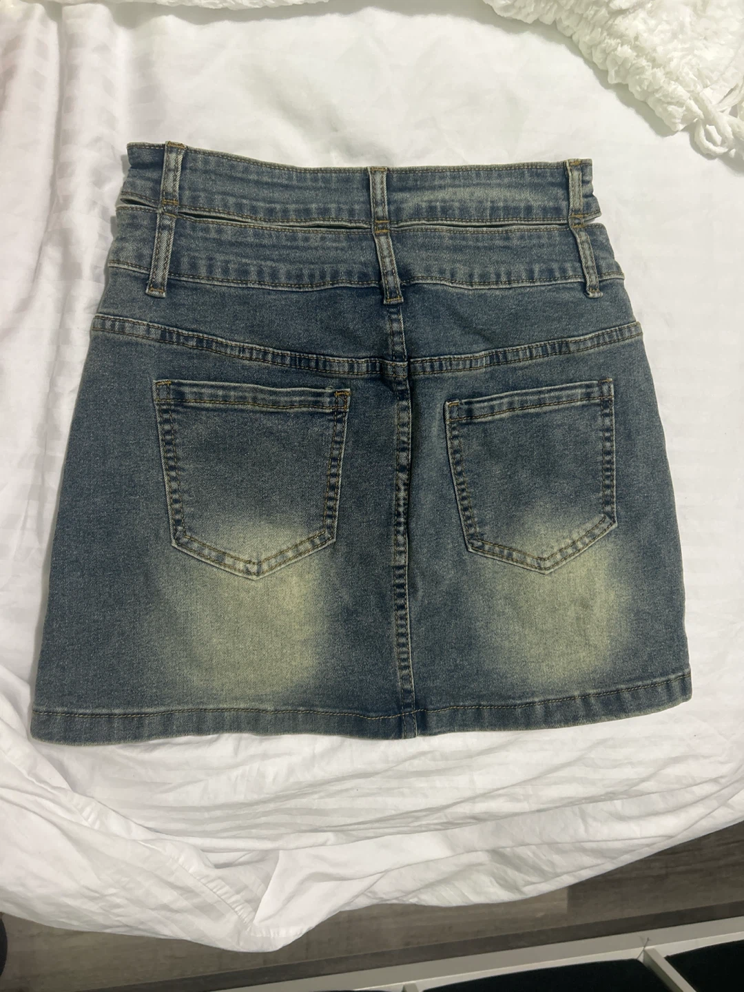 Blue Denim Skirt - photo 2