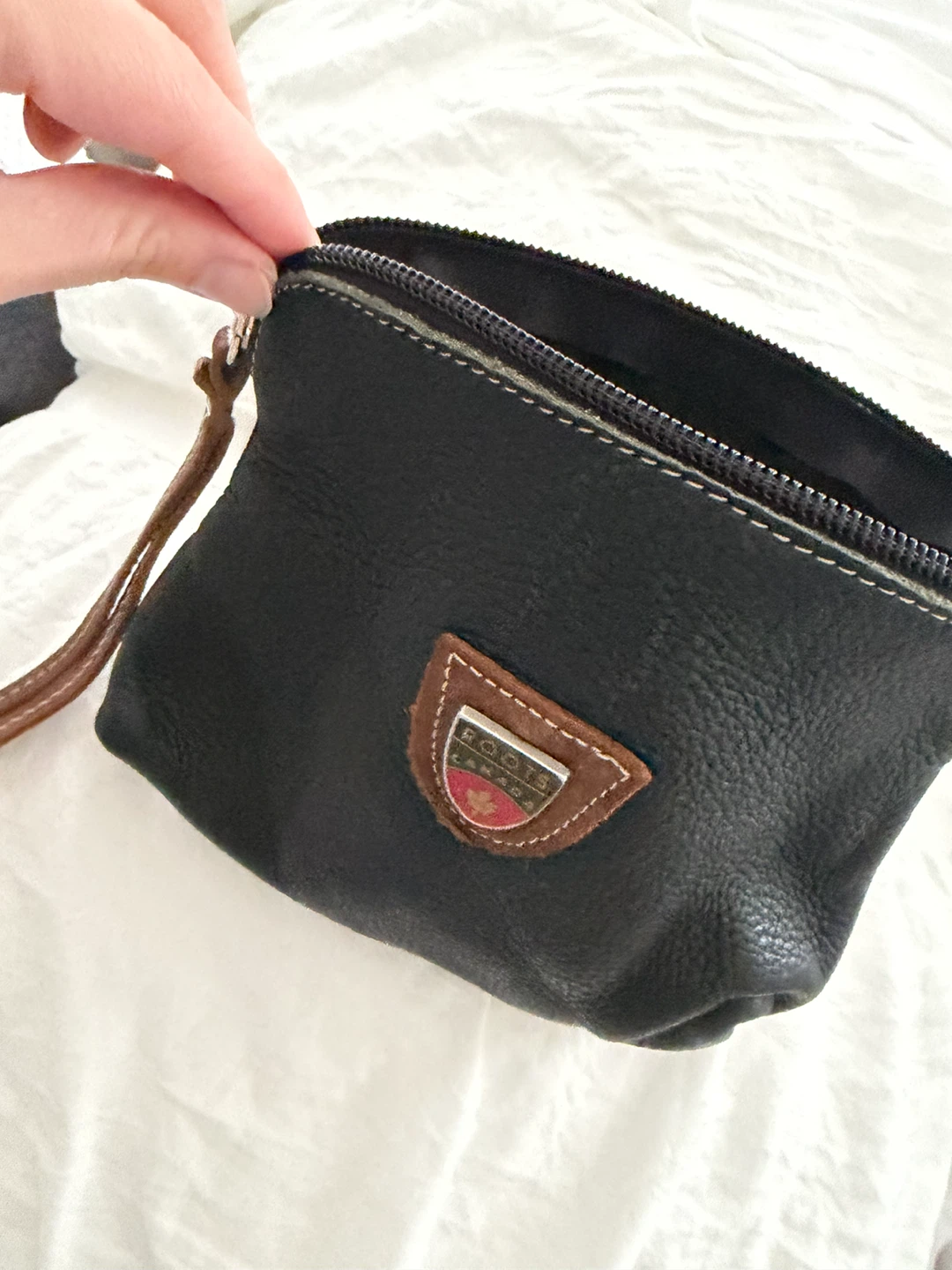 Roots Canada Leather Pouch