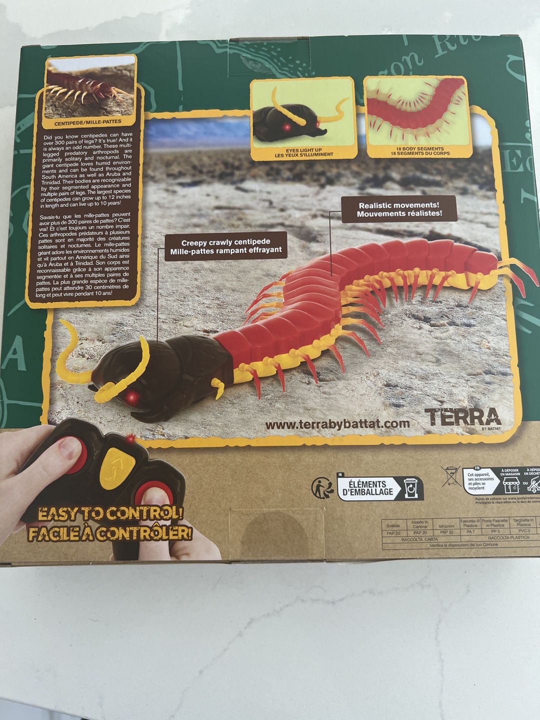 New  remote controlled Centipede Toy - photo 2