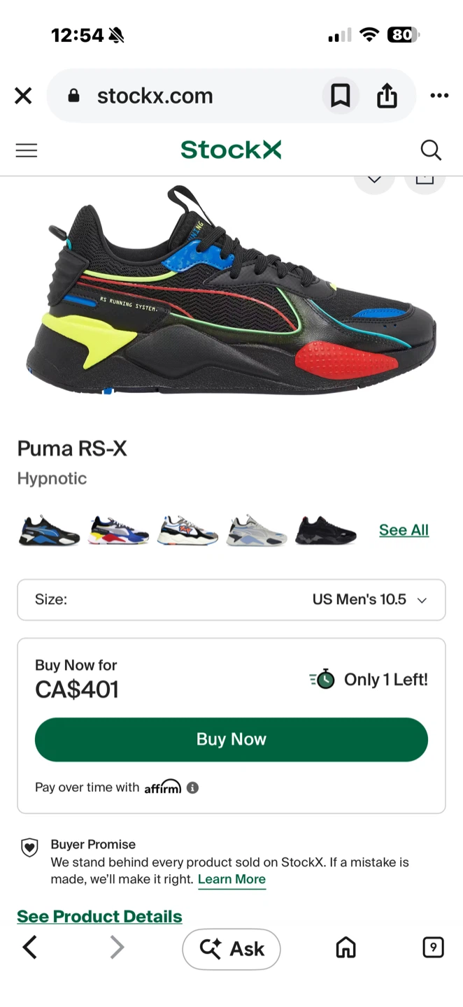 Puma RS-X Hypnotic Sneakers - photo 2