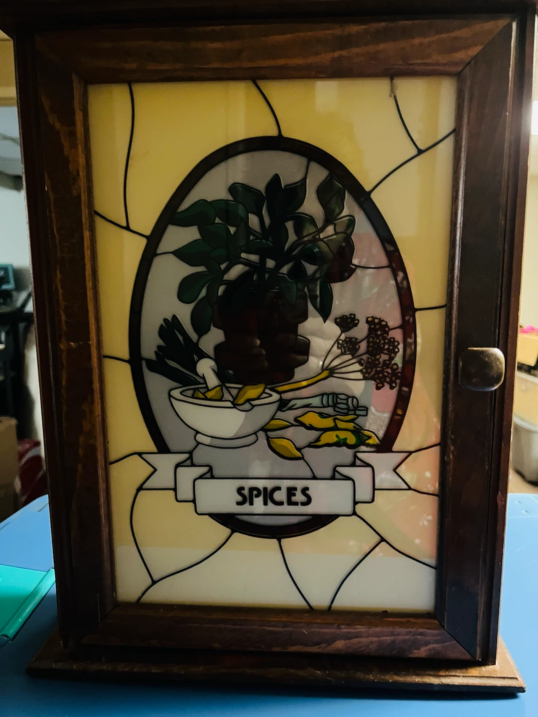 Beautiful Vintage Spice Cabinet