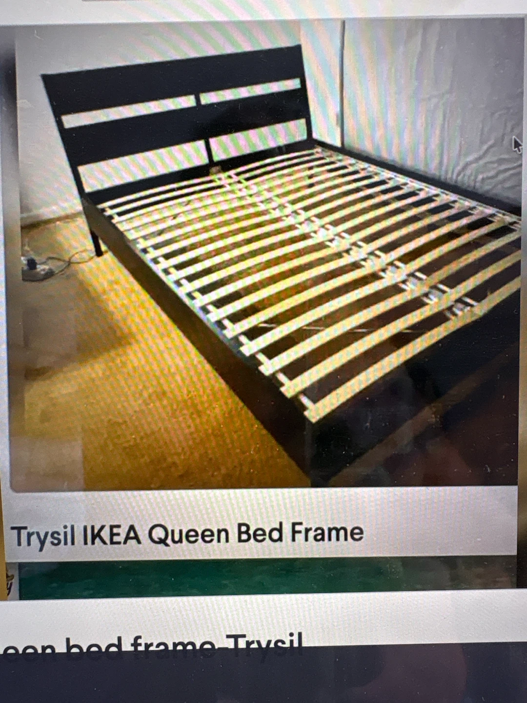IKEA Trysil Queen bed frame